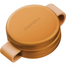 Energea Alumag Trio 3in1 Katlanabilir Qi2 Destekli 15W Telefon Saat Airpods Masaüstü Hızlı Şarj Standı - Turuncu