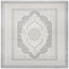 Oreyra Krem Bej Gri Elina Makine Dokuması Doğal Pamuk Taban Modern Salon Koridor Hol Oturma Çocuk Mutfak Halı Kilim Yolluk