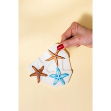 Rufus Concept Deniz Yıldızı Üçlü Silikon Mum Kalıbı