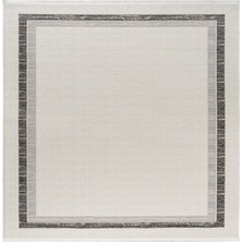 Oreyra Krem Bej Gri Elina Makine Dokuması Doğal Pamuk Taban Modern Salon Koridor Hol Oturma Çocuk Mutfak Halı Kilim Yolluk