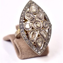 Doğaltaş Elmas Yüzük