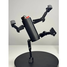 FunkyFlame Çakmakman Premium Hareketli Masa Figürü  Çakmak – Eğlenceli Tasarım Obje