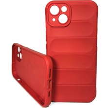 Ve Kırmızı iPhone 15 Plus ile Uyumlu Love Serisi Darbeye Dayanıklı Kamera Korumalı Silikon Kılıf