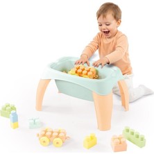 Urfakent 5211 Oyuncak Aktivite Oyun Masası 30 Parça Mega Blok