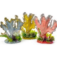 Mercan Akvaryum Dekor Karışık Renkli