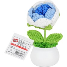 Urfakent Fl-5 Kroşe Örgü Şakayık Çiçek