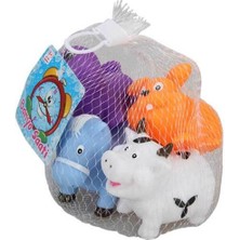 Urfakent 4'lü Banyo Oyuncakları Eğlenceli Hayvanlar