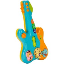 Urfakent Sesli ve Işıklı Hayvan Figürlü Gitar