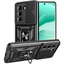 Adige Infinix Hot 60 Pro Kılıf Pars Yüzüklü Standlı