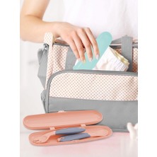 Urfakent Çatal Kaşık Saklama Kabı 704 Gül Kurusu