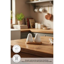 Feyza Design Şık Tuzluk ve Biberlik Seti, Şık ve Kullanışlı Mutfak Aksesuarları