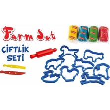 Urfakent ERN-588 Orta Kutulu Çiftlik Oyun Hamuru Seti  - Eren Oyuncak
