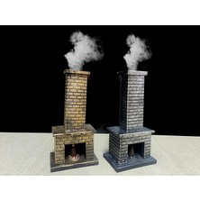 Urfakent Polyester Şömine Tütsülük