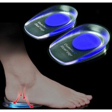 Urfakent Topuk Silikonu Şeffaf Mavi Erkek