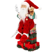 Urfakent Hediye Kutularının Üstünde Oturan Dekoratif Biblo 48 cm