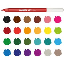 Urfakent Joy Süper Yıkanabilir Keçeli Boya Kalemi 24’lü 40615