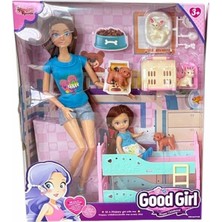 Urfakent WG-C115112 Kutulu 29CM Aksesuarlı Ranzalı Bebek - Vardem Oyuncak