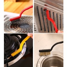 Urfakent 3 Parça Tel Fırça Detaylı Temizlik Seti