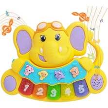 Urfakent Sesli ve Işıklı Piyanolu Fil