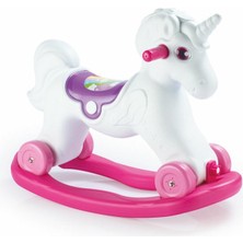 Urfakent 2509 Tekerlekli Unicorn Sallanan At -Dolu