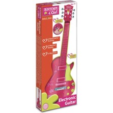 Urfakent Elektronik Tuşlu ve Telli Askılı Pembe Gitar