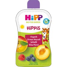 Urfakent Organik Orman Meyveli Şeftalili Elma Püresi 100 gr