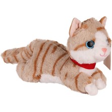 Urfakent KZL-2309034 Peluş Kedi 25 cm -Kızılkaya Oyuncak