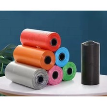 Urfakent Köpek Dışkı Poşeti 4lü Düz Renk Set