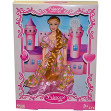 Urfakent 204UZUN  Örgülü Saçlı Prıncess Bebek