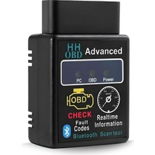 Urfakent Buffer® Bluetooth Arıza Tespit Cihazı – Araç Motor Arıza Okuma, Check Engine Sıfırlama, Oto Diagnostik Scanner