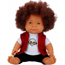 Urfakent Kıvırcık Saçlı Curly Bebek 35 cm