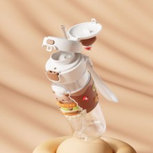 Urfakent D2551 Dıller 600 ml Boyun Askılı Trıtan Su Matarası