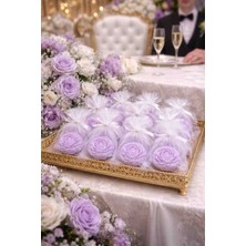 Minaşk Candle Evermıne 50'li Doğal Soya Mum Kişiselleştirilebilir Düğün Kına Nişan Söz