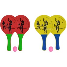 Hopinip Raket Çocuk Beachbal Tahta - STP-4000 (Lisinya)