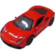 Hopinip Çek Bırak Metal Araba - 4311B - Kırmızı (Lisinya)