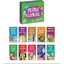 Hopinip Çocuklar Için Popüler Klasikler 10 Kitap + Soru Kitapçığı