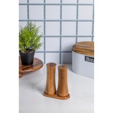 Feyza Design Modern Tuzluk ve Biberlik Seti, Şık ve Kullanışlı Mutfak Aksesuarı