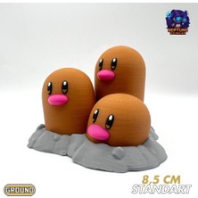 Neptune3D #0051 Dugtrio Pokemon Figürü