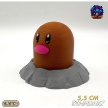 Neptune3D #0050 Diglett Pokemon Figürü