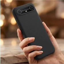 Caseonn Tecno Spark Slim 5g Kılıf Esnek Yumuşak Mat Silikon Siyah