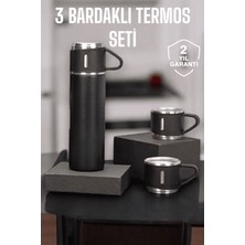 Hopinip 500 ml Kapasiteli Taşınabilir Basınçlı Termos Seti Günlük Kullanım Için Ideal - Lisinya