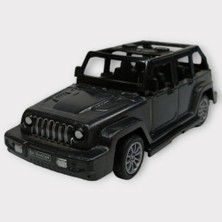 Hopinip Çek Bırak Arabalar 10 cm - Siyah Jeep (Lisinya)