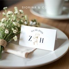 Siorina Events Nişan Düğün Söz Kişiselleştirilebilir Masa Isim Kartı