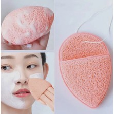 Mucit Home Yüz Temizleme Peeling Süngeri Parmak Geçmeli Yüz Temizleme Sünger