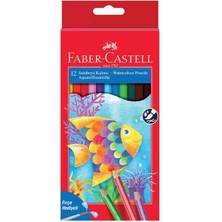 Hopinip Sulu Boya Kalemi 12 Renk Tam Boy