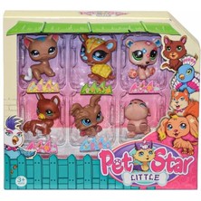Hopinip 3046A2/3 - Pet Star 6 Lı Miniş Set Kutulu (Lisinya)
