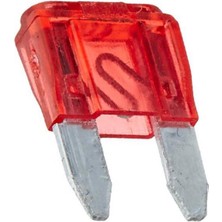 Mabelme Store 10 Amper Kırmızı Mini Bıçak Sigorta 10'lu