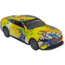Hopinip Çek Bırak Grafity Araba Metal -K174C1 - Sarı (Lisinya)