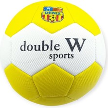 Hopinip Futbol Topu Dikişli 420 gr No:5 - FB-660-SARI (Lisinya)