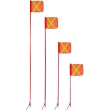 Tigerbay Uyarı Bayrağı - Kare